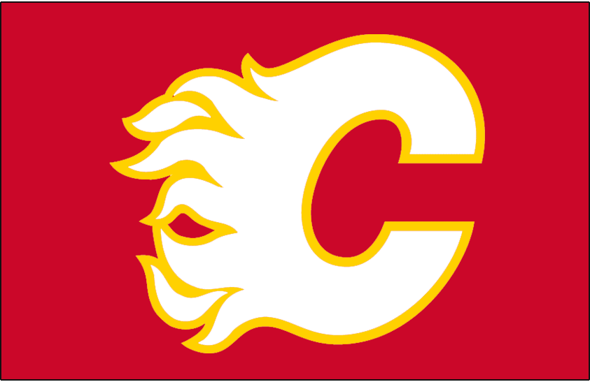 Calgary Flames 2018-Pres Jersey Logo iron on transfers for fabric